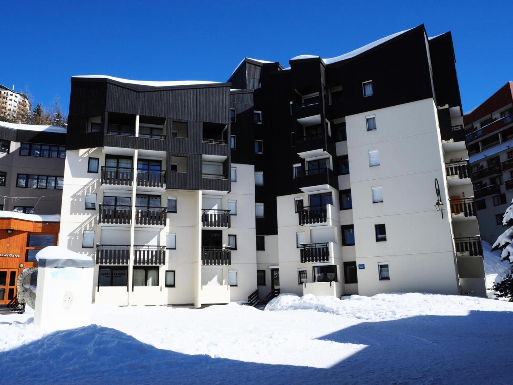 Residence Gentianes Saint-Martin-de-Belleville Exterior foto